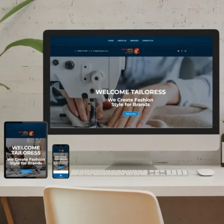 Come Alive Tailoring Website Design Package
