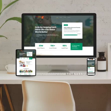 Come Alive Charity Website Design Package