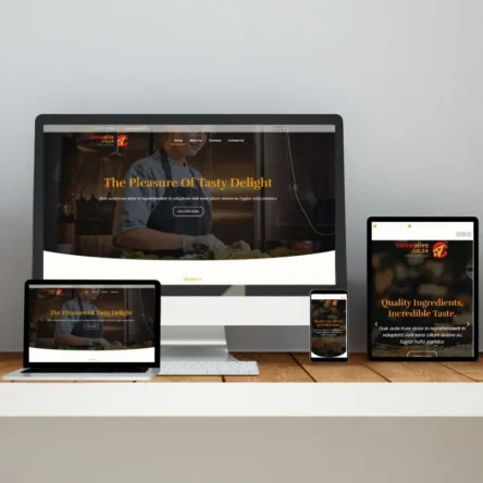 Come Alive Fine Dining Website Design Package