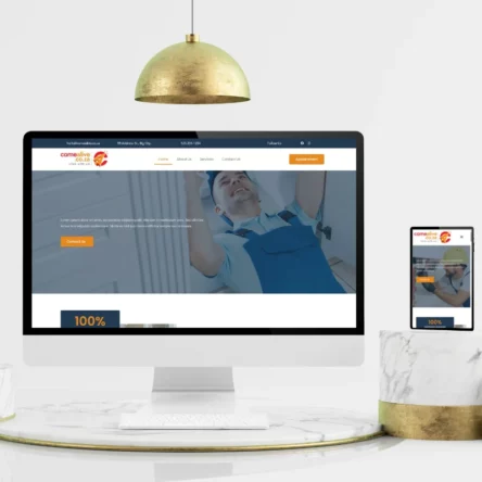 Come Alive Plumber Website Design Package