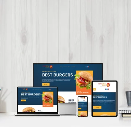 Come Alive Restaurant planner Website Design Package