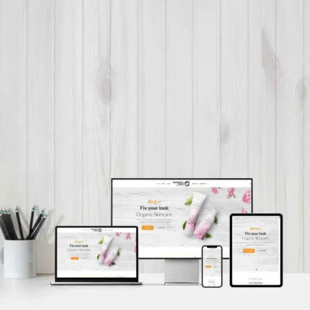 Cosmetics & Skincare Website